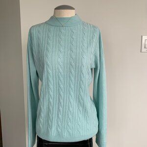 Penmans blue vintage highneck turtleneck sweater